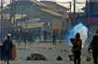 Civilian dies as forces open fire on stone-pelting protesters
